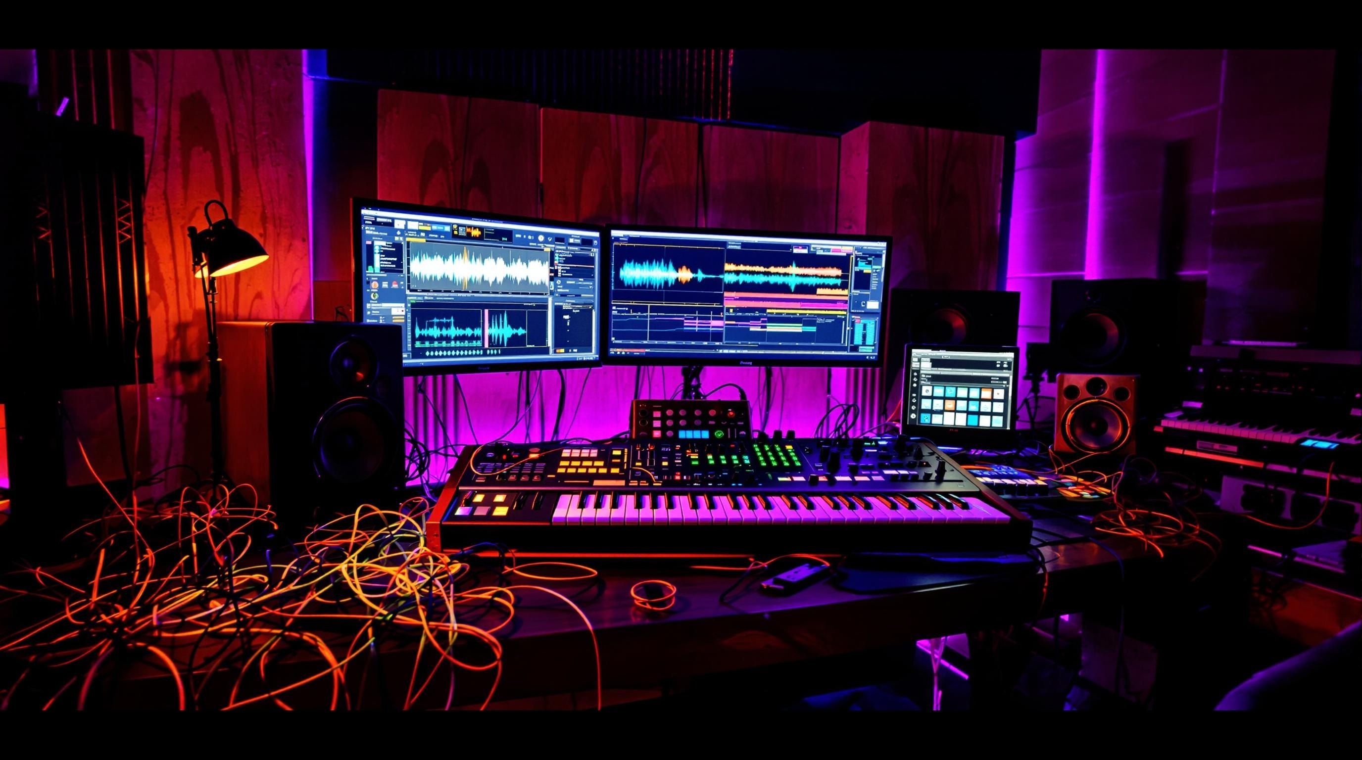valiha studio chaos monitoring ergonomie logiciel mao