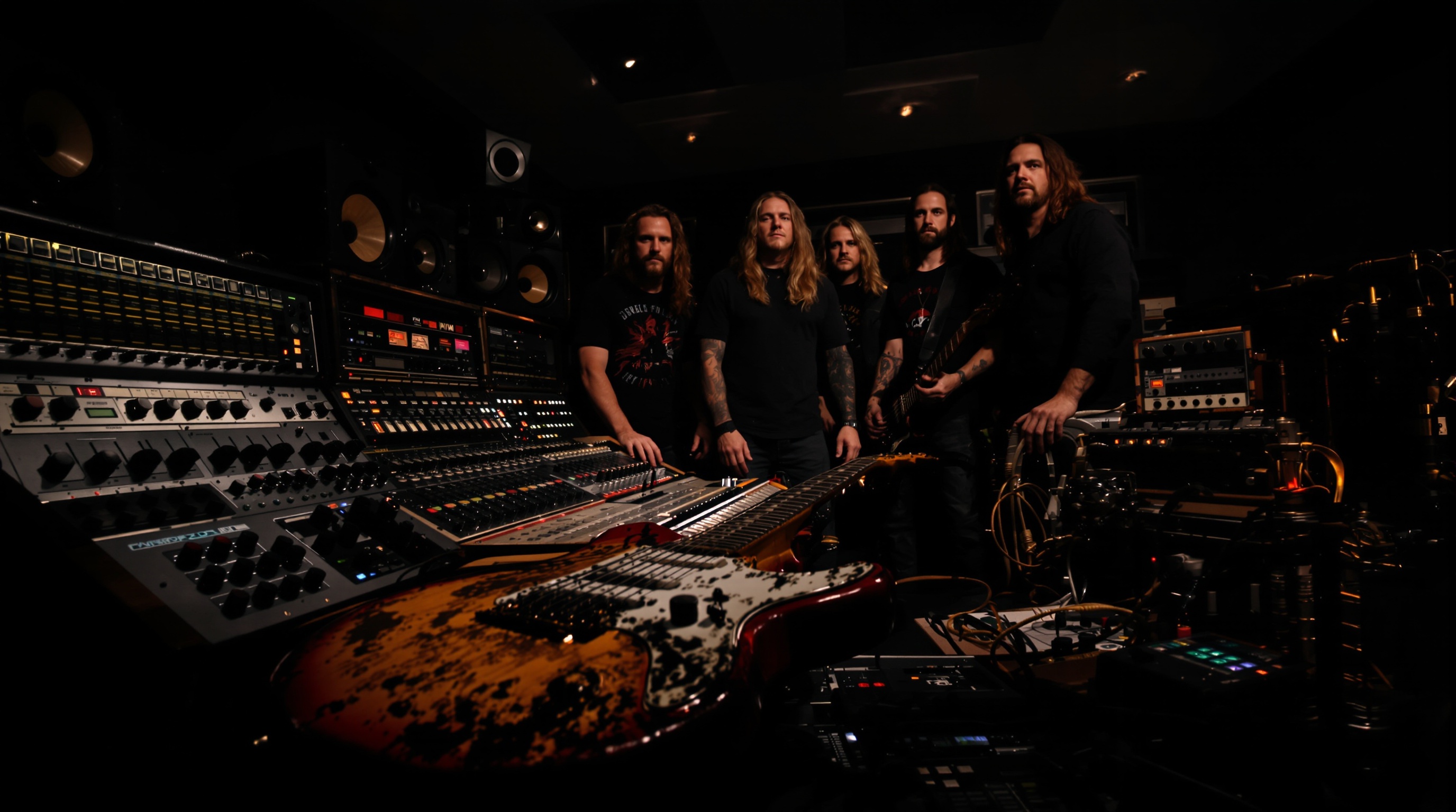 Session studio analogique vintage de Corrosion Of Conformity