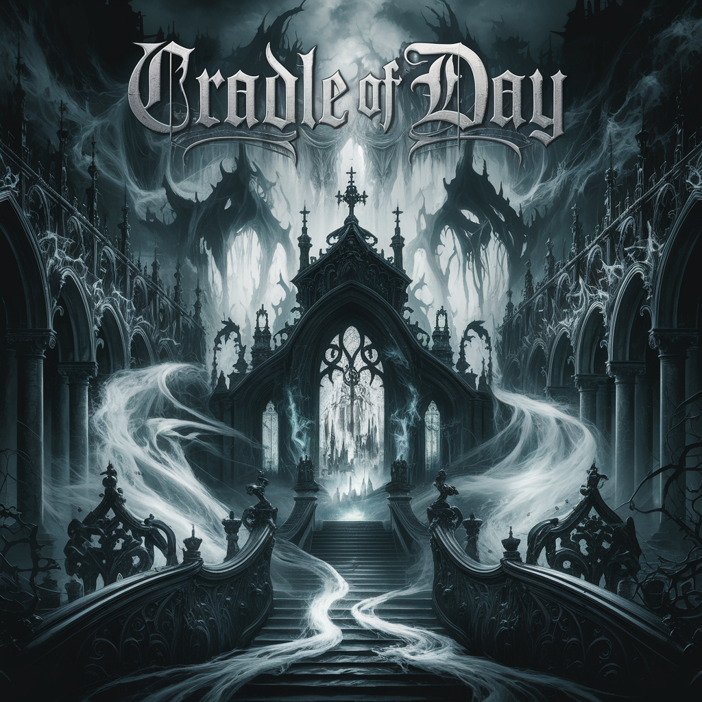 Pochette Cradle of Filth Damnation and a Day période symphonique gothique