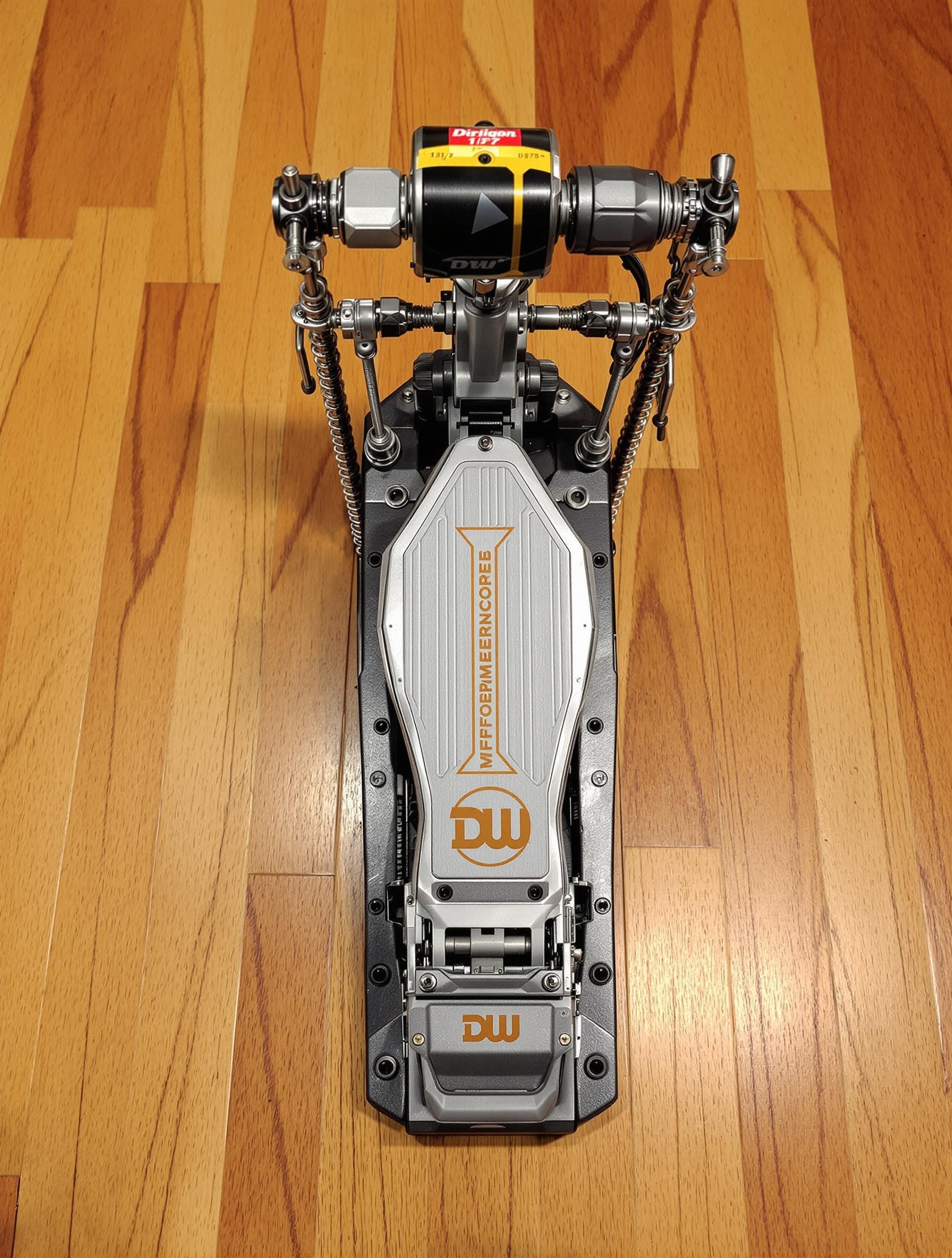 Photo en gros plan de la DW Performance Series sur un parquet clair