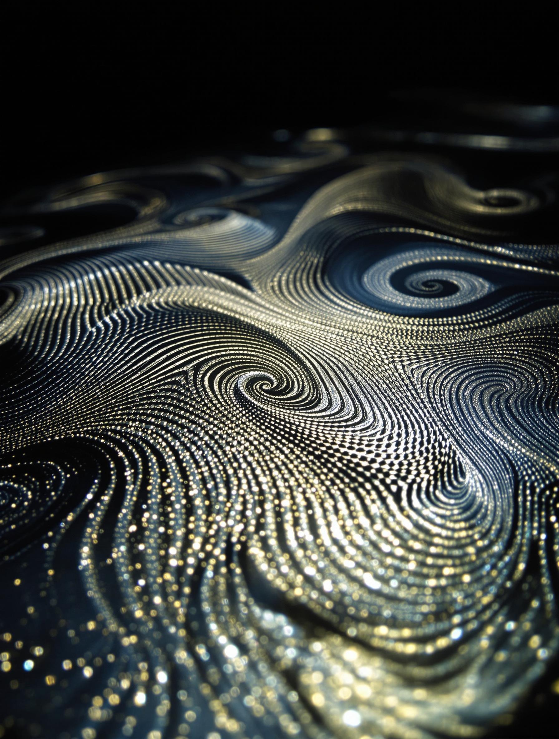 Figures de Chladni illustrant les vibrations sonores