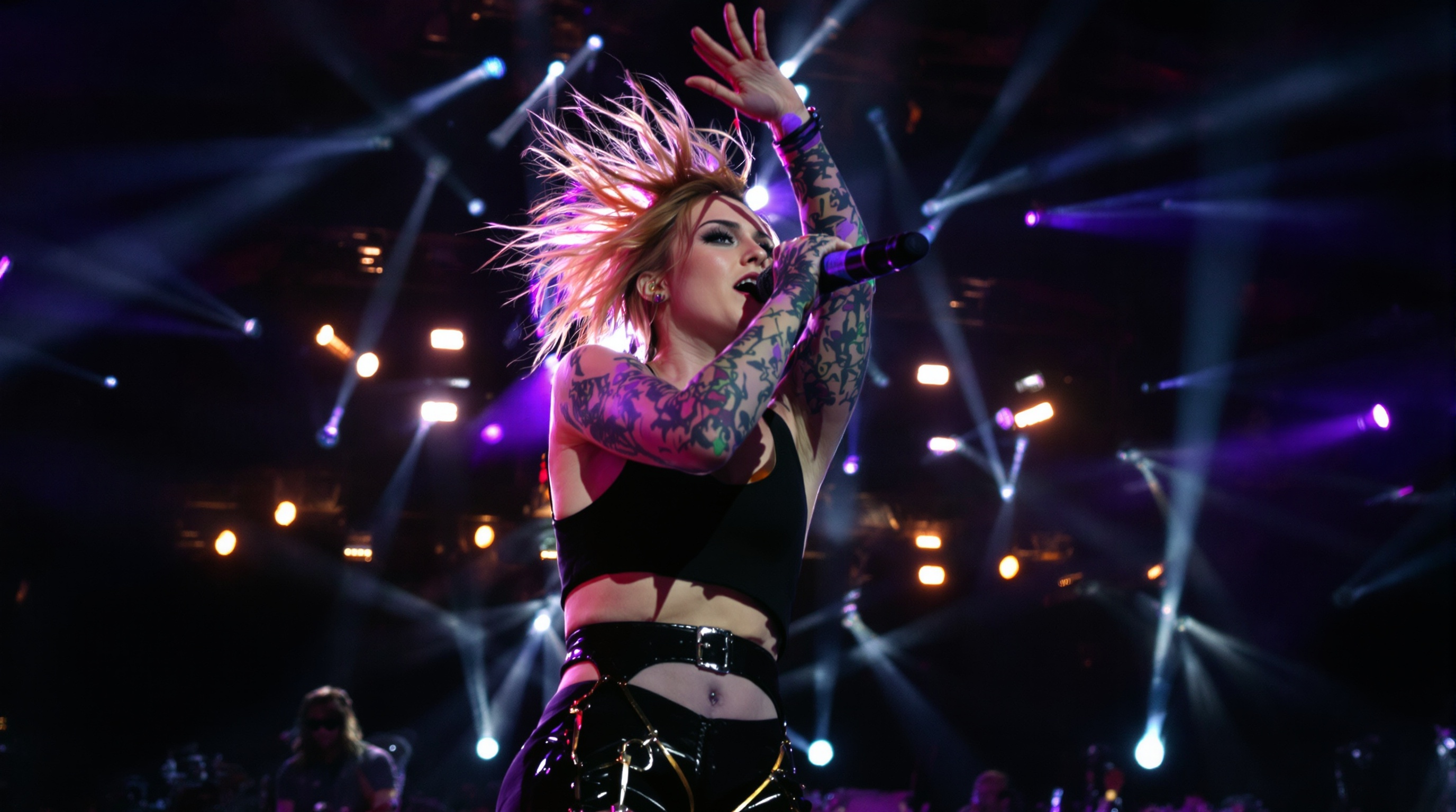 Hayley Williams Give A Fuck LA live énergie peau tendue