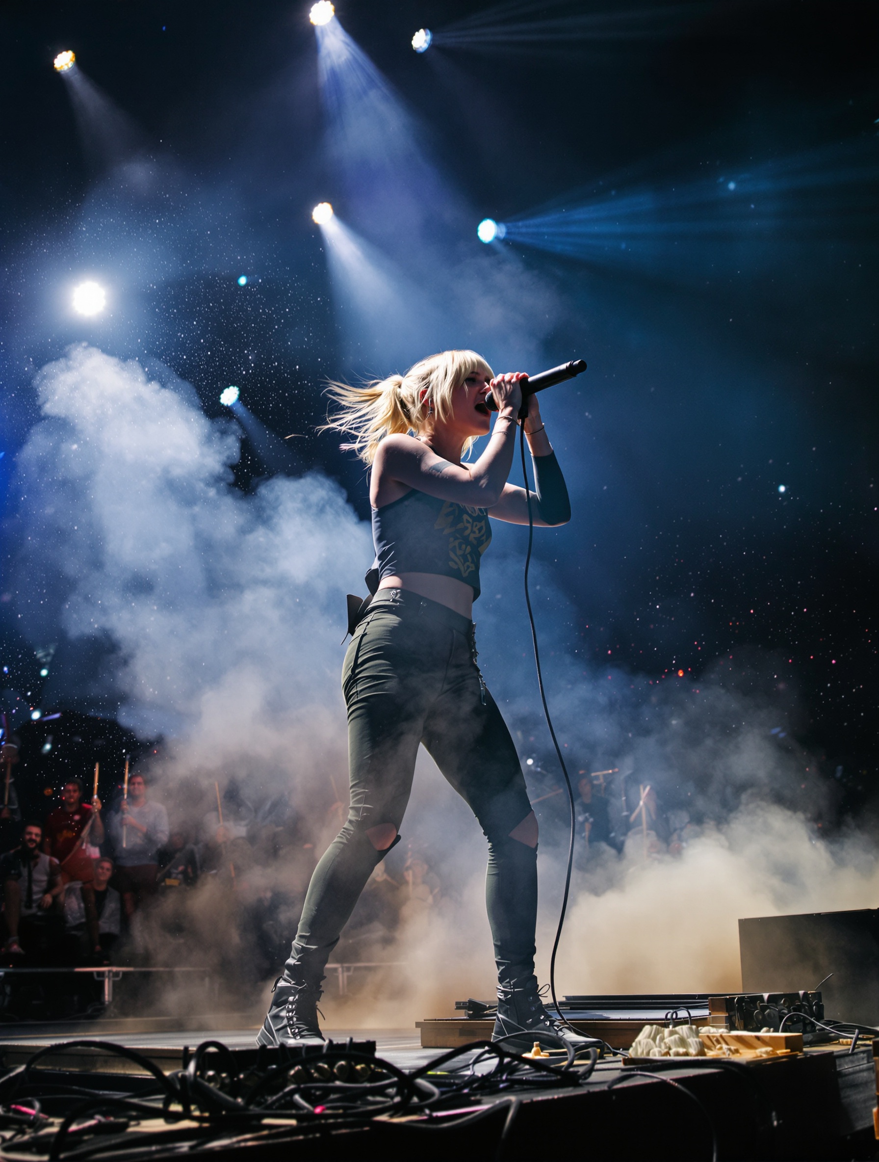 Hayley Williams concert 2025 énergie poussière écho intemporel