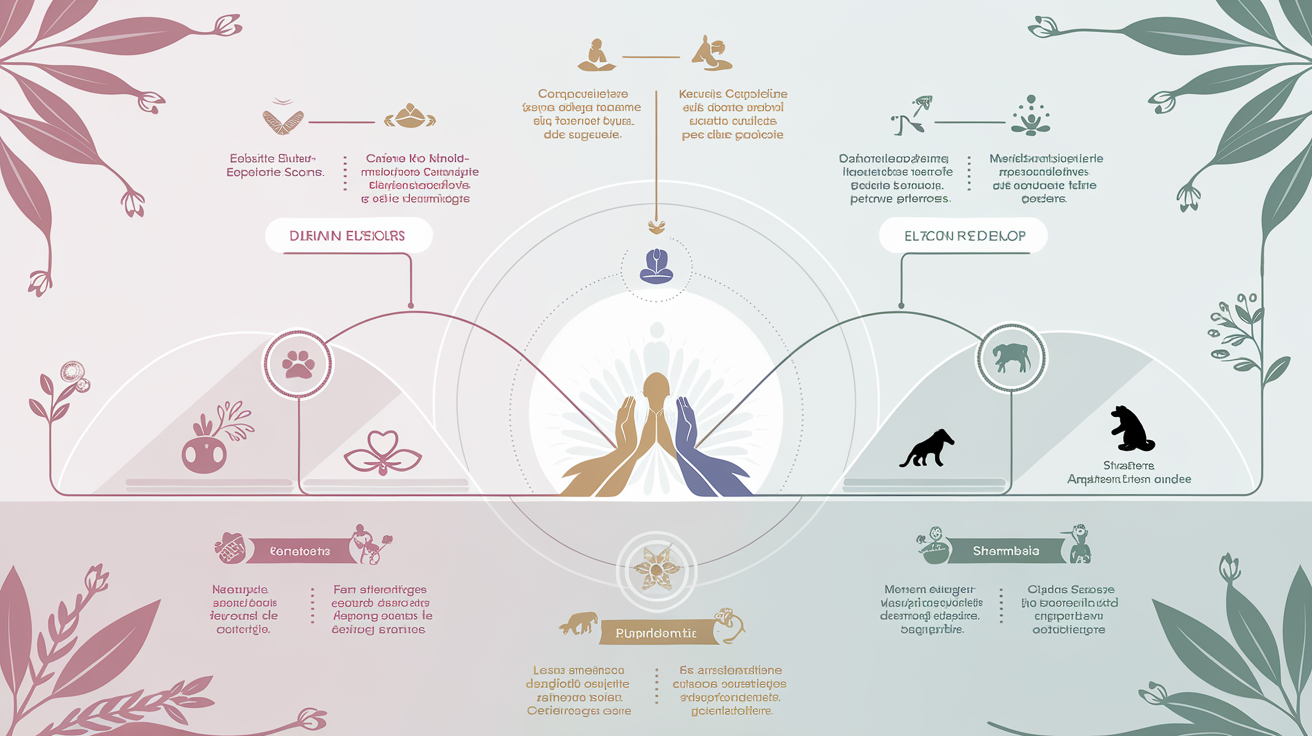 Infographie courants de Reiki traditionnels et contemporains.