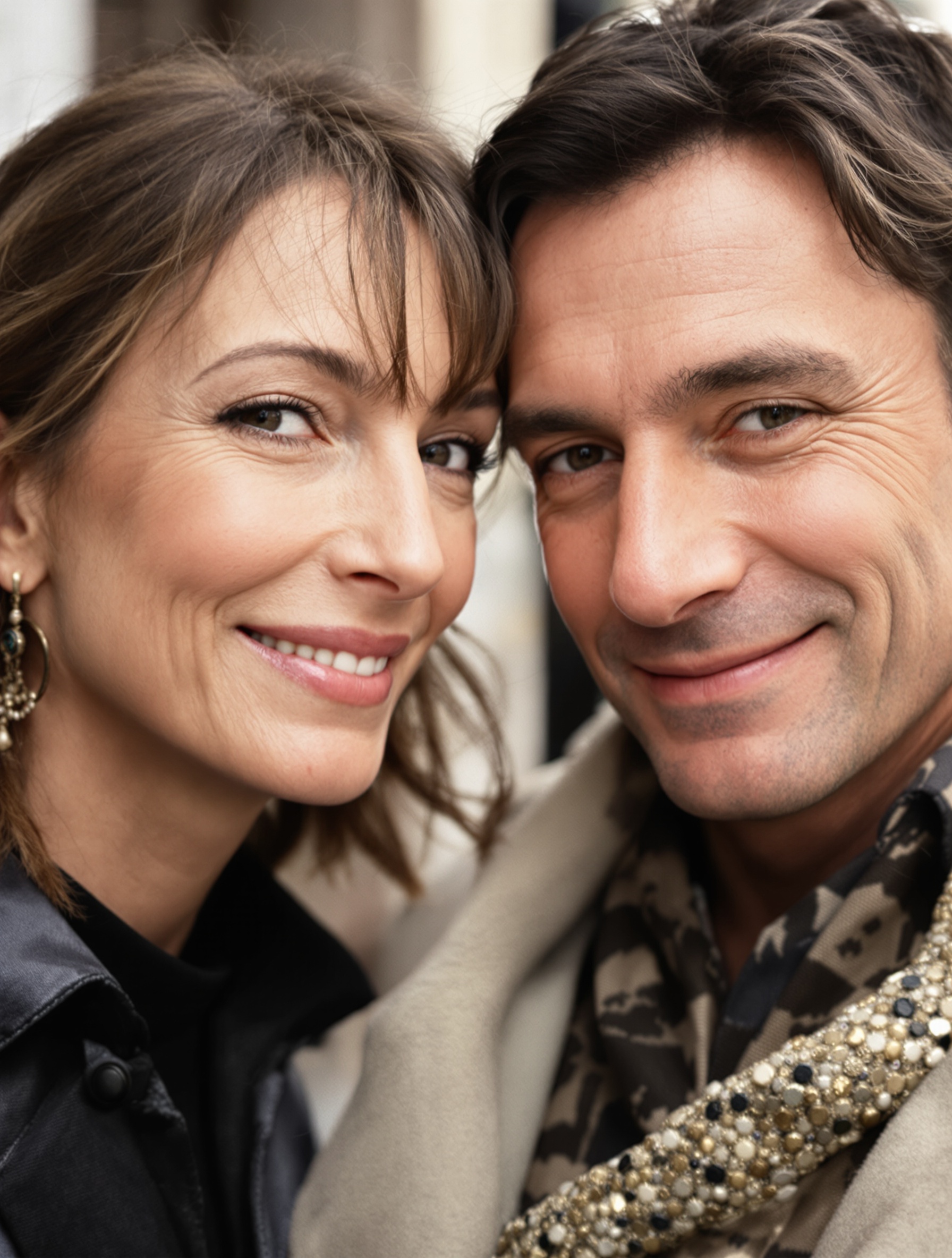 Jane Birkin et Olivier Rolin lors d’un moment complice, symbole d’une idylle tardive.