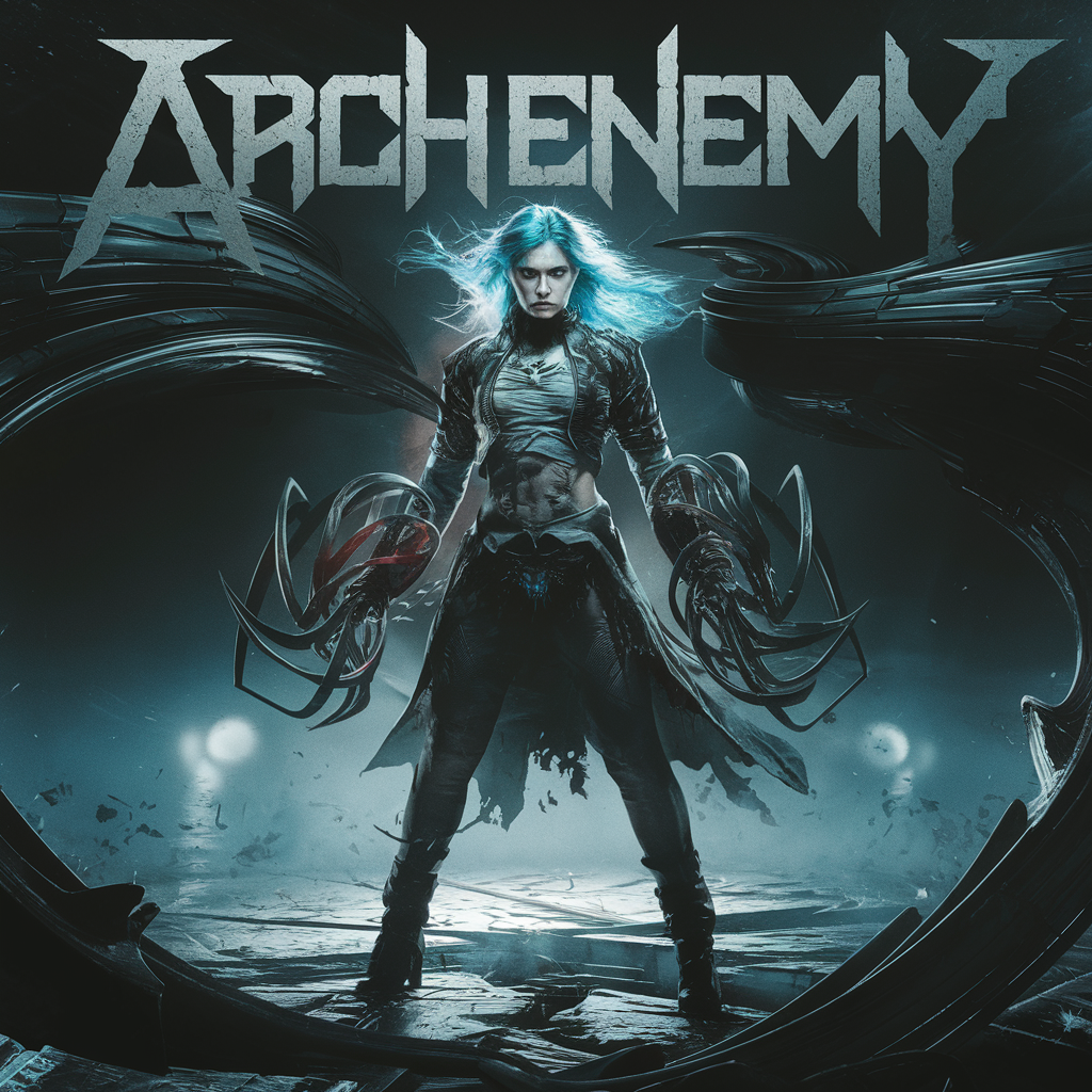 Pochette d'un album d'Arch Enemy avec Alissa White-Gluz