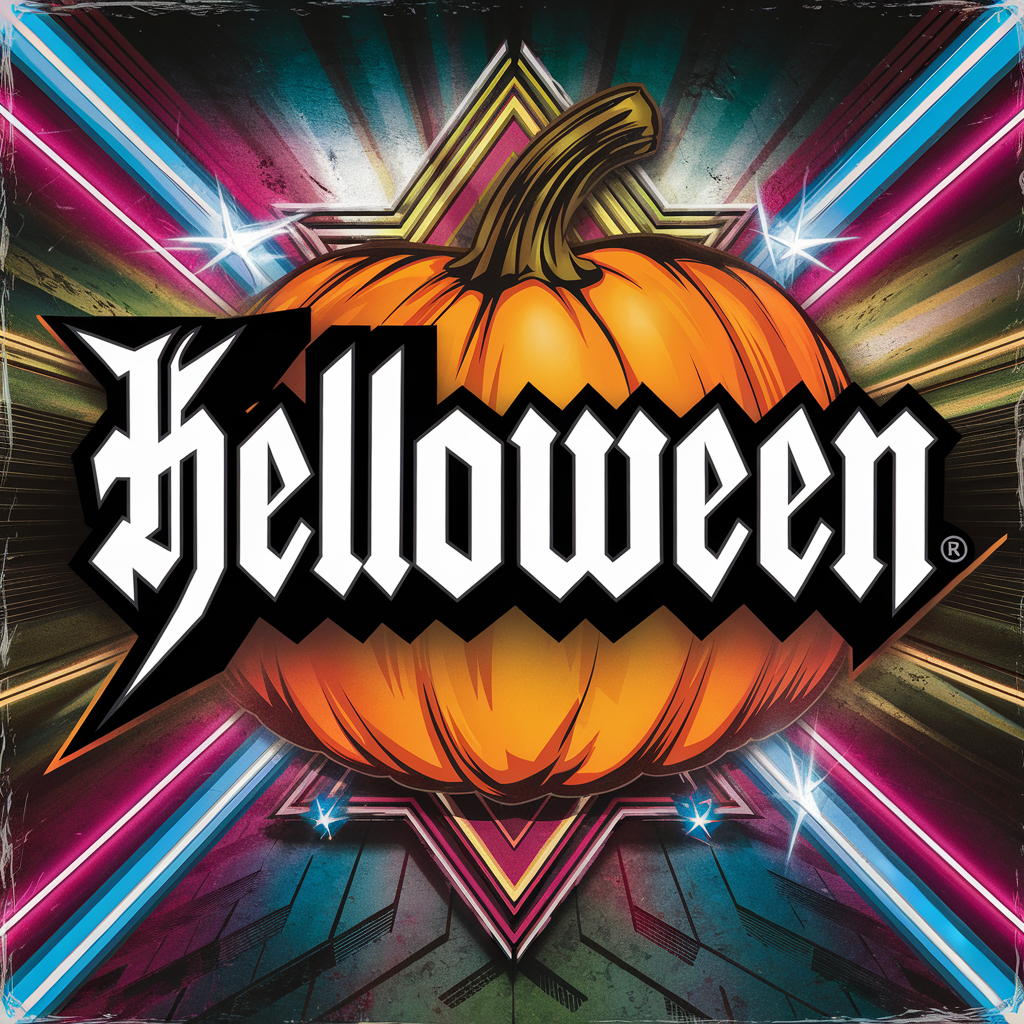 Helloween live public headbanging scène lights