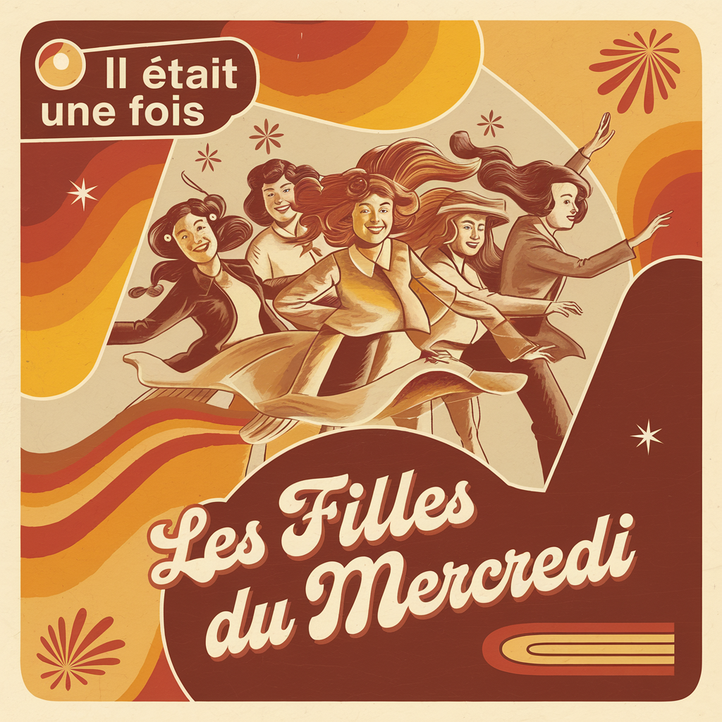 Pochette album Les Filles du mercredi Il était une fois