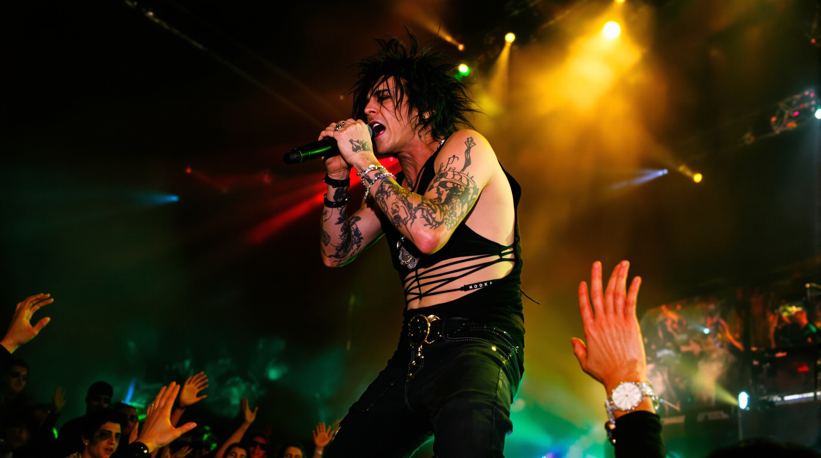 Ronnie Radke scène retour post-prison énergie