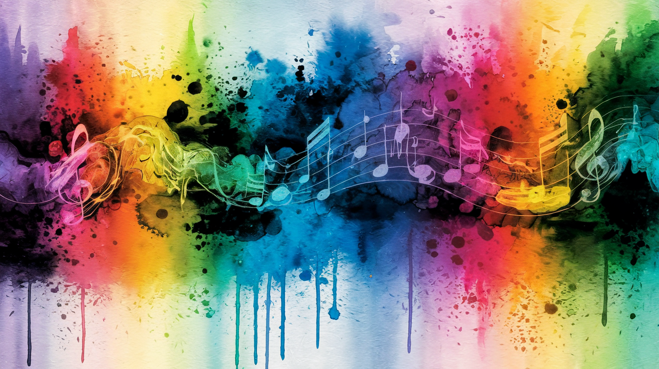 Spectre couleur modes majeur mineur